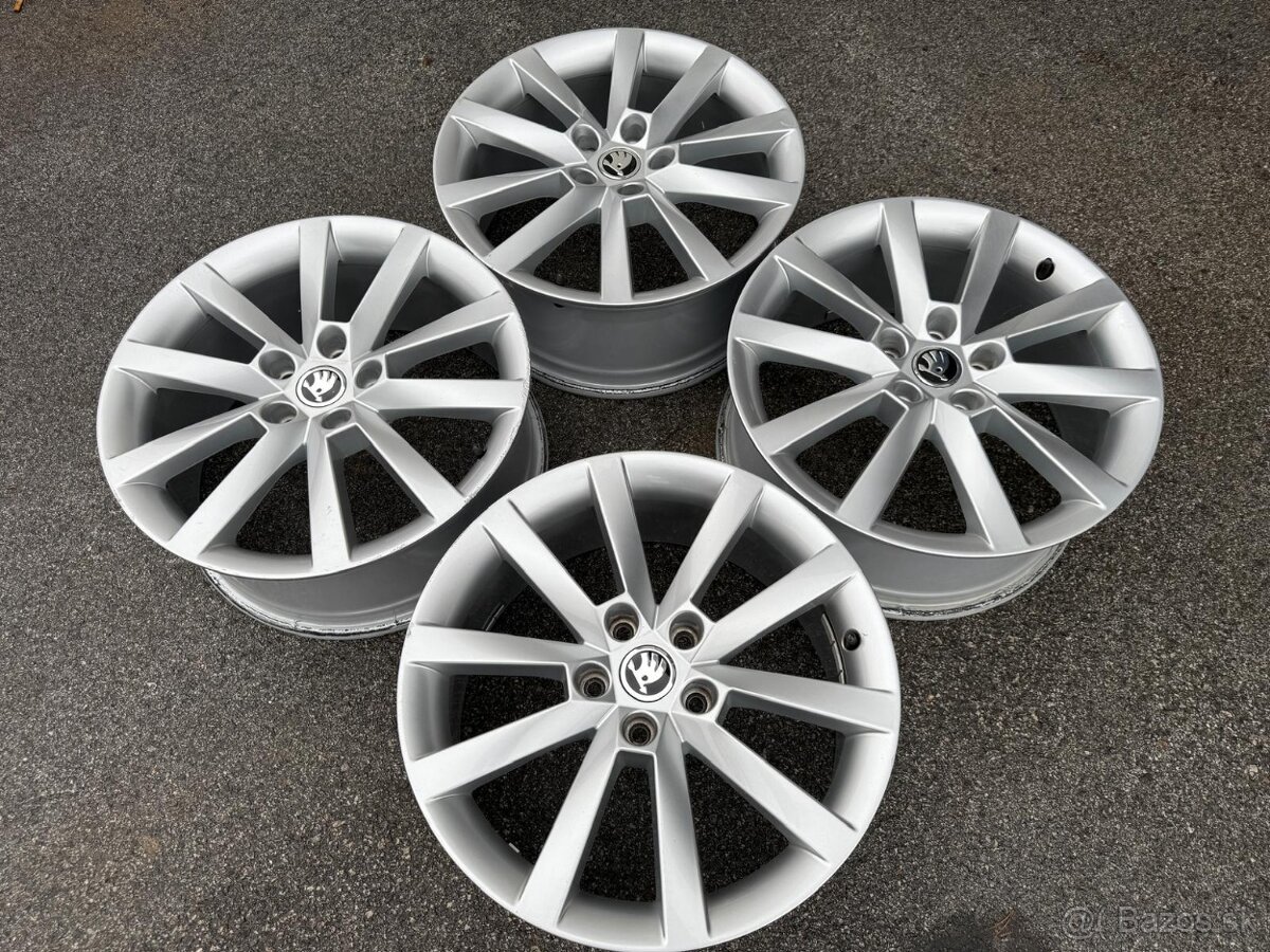 ORIGINAL ŠKODA OCTAVIA 3 disky 5x112 R18
