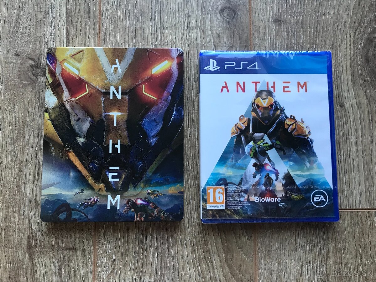 ZABALENA PS4 Anthem + Steelbook + DLC