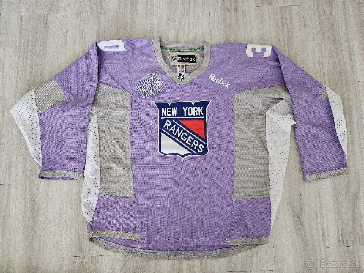 Hokejový Brankársky dres New Yorku Rangers/Lundqvist 30