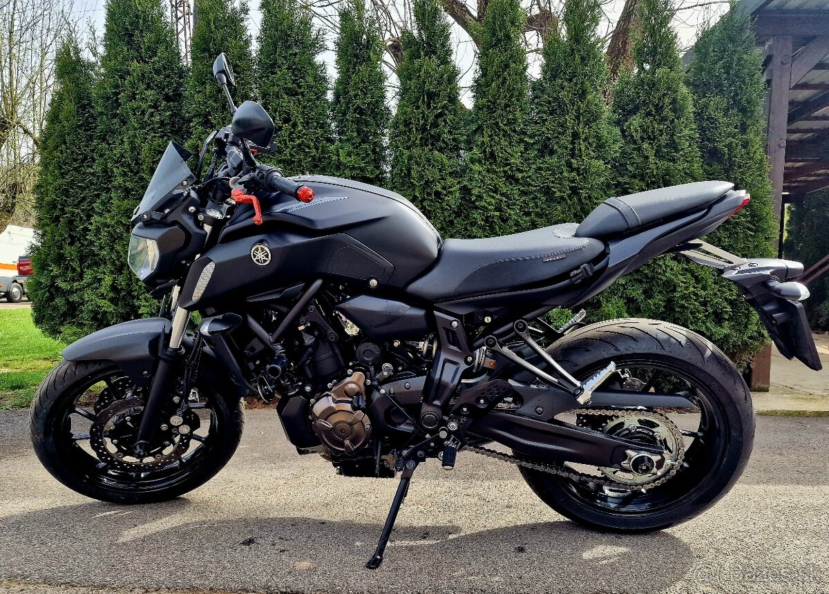 Yamaha MT-07,  2019, 55kW