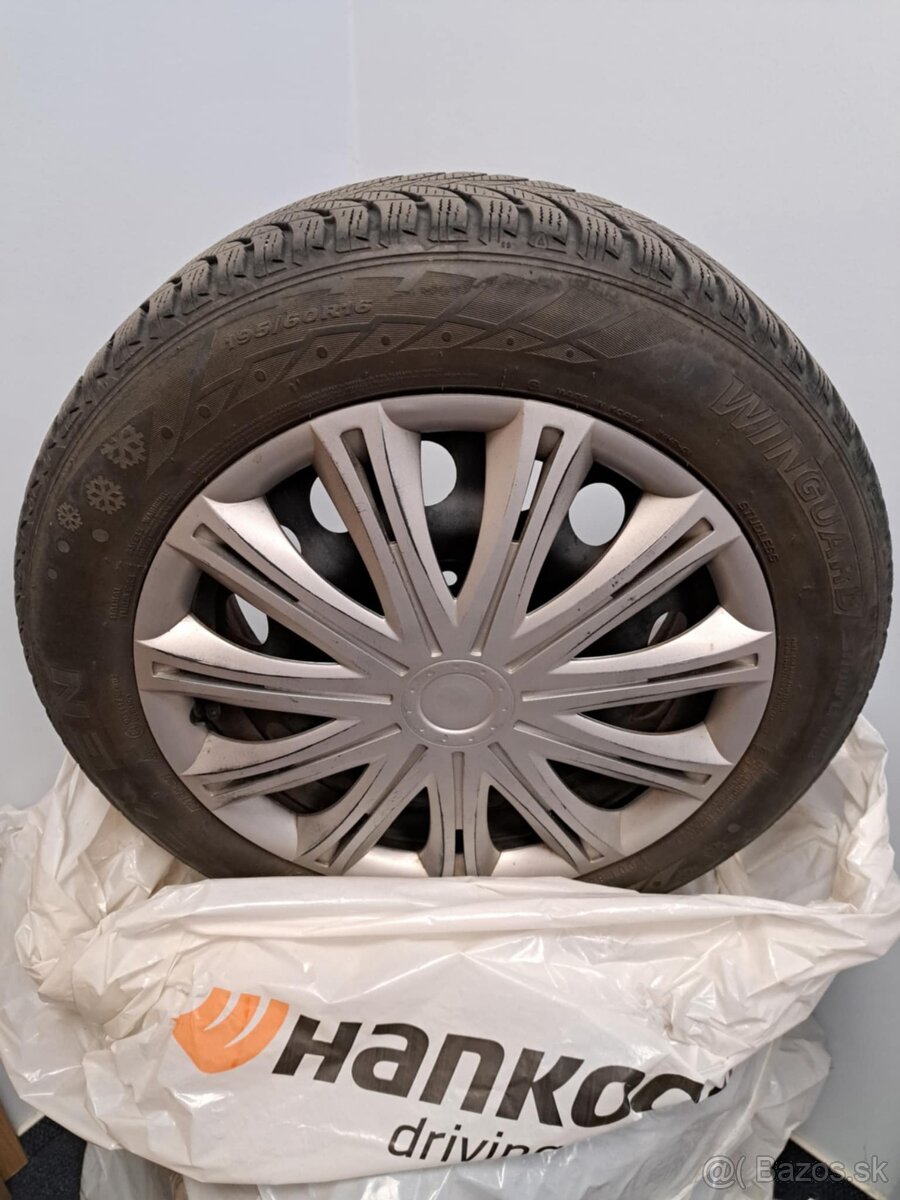 Zimné pneumatiky Peugeot 2008 s diskami