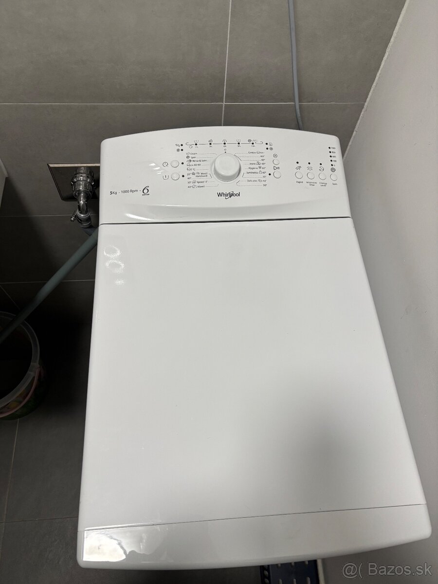 Práčka WHIRPOOL TDLR 5040L