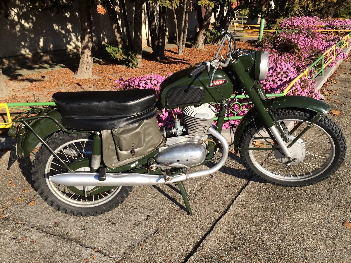 Jawa 250/579 sved, STK, TP, bílý SPZ