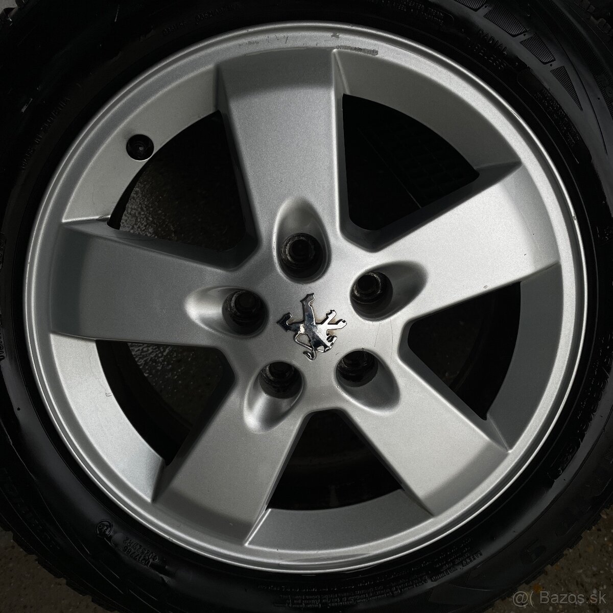16” hliníkové disky PEUGEOT 5x108