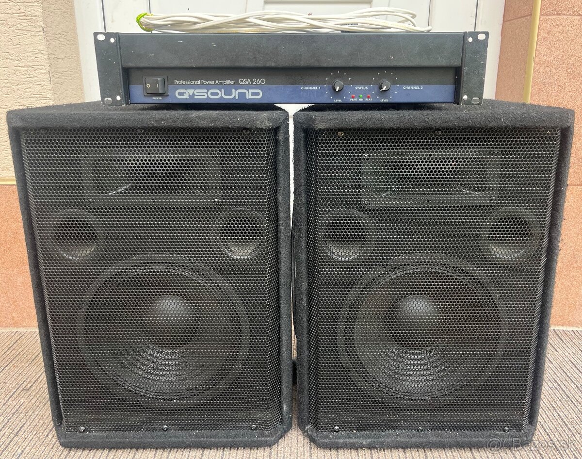 2-KANÁLOVÉ OZVUČENIE 260W len za 199,00€