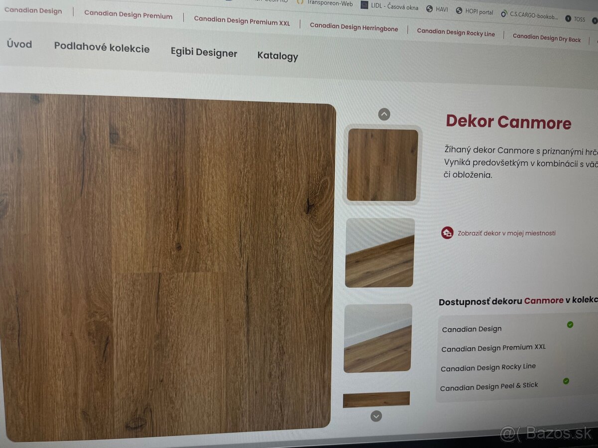 PREDÁM Vinylovú podlahu EGIBI Floors