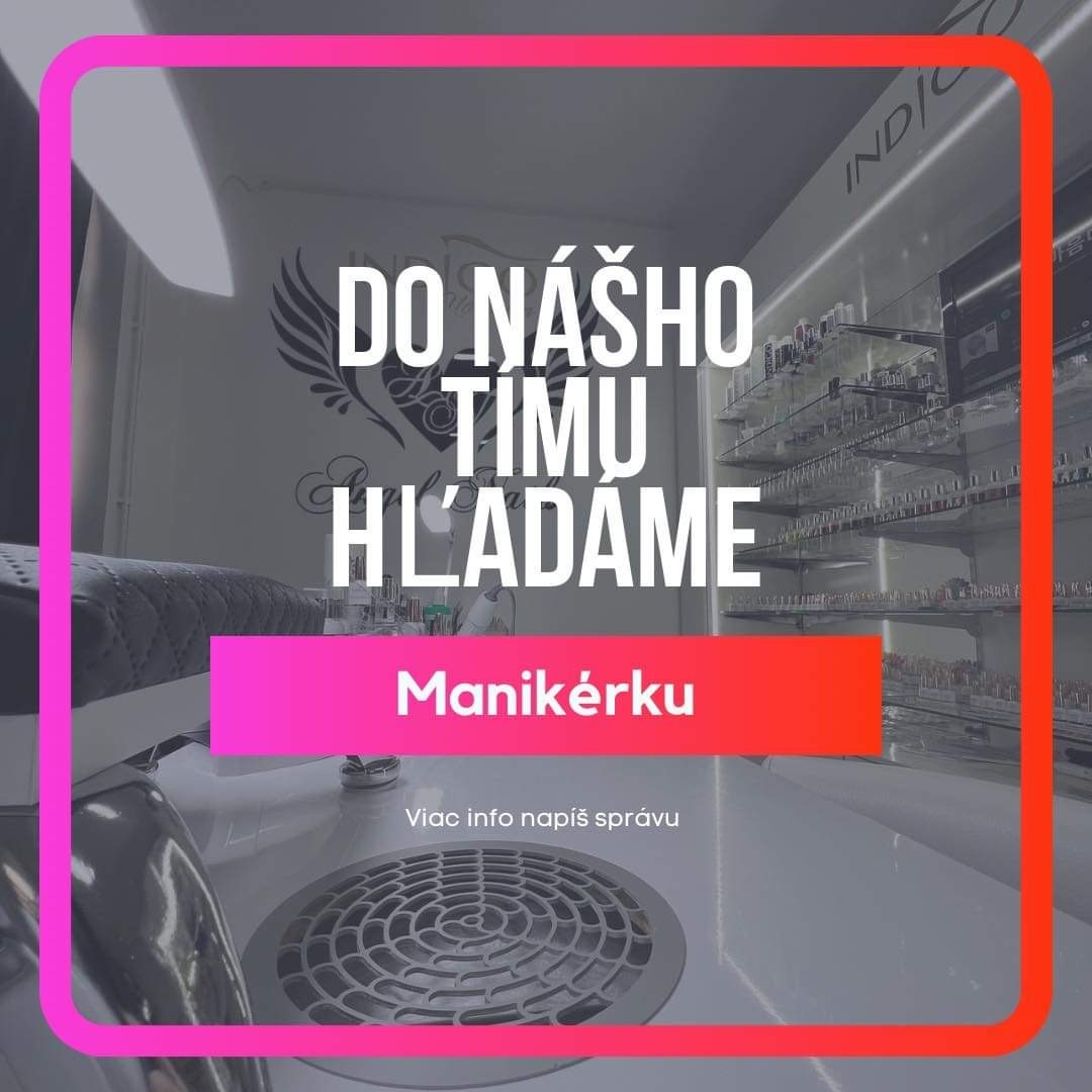 Hľadáme manikérku