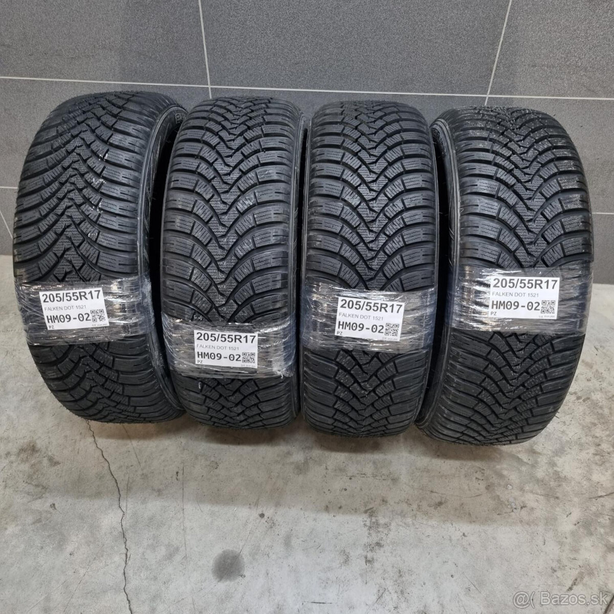 Zimné pneumatiky 205/55 R17 FALKEN DOT1521
