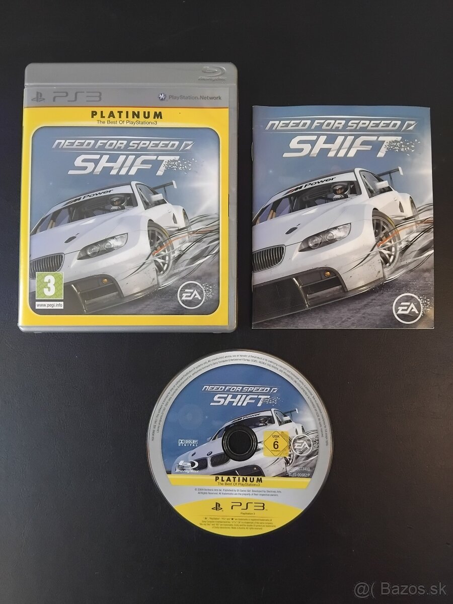 Hra pre PS3 - Need for Speed Shift (Platinum)