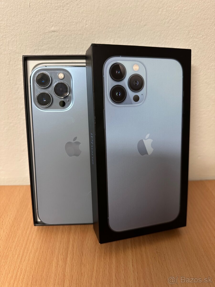 Apple iPhone 13 Pro Max sierra blue 85% Bateria