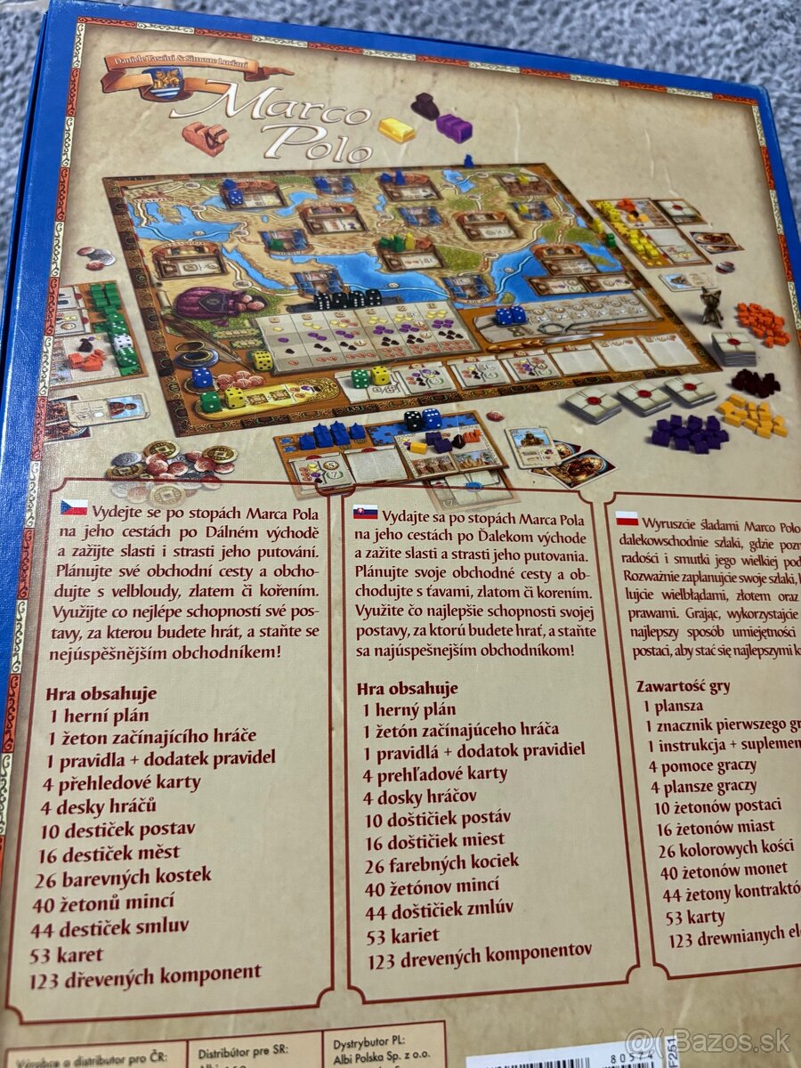 Spoločenská hra Marco Polo