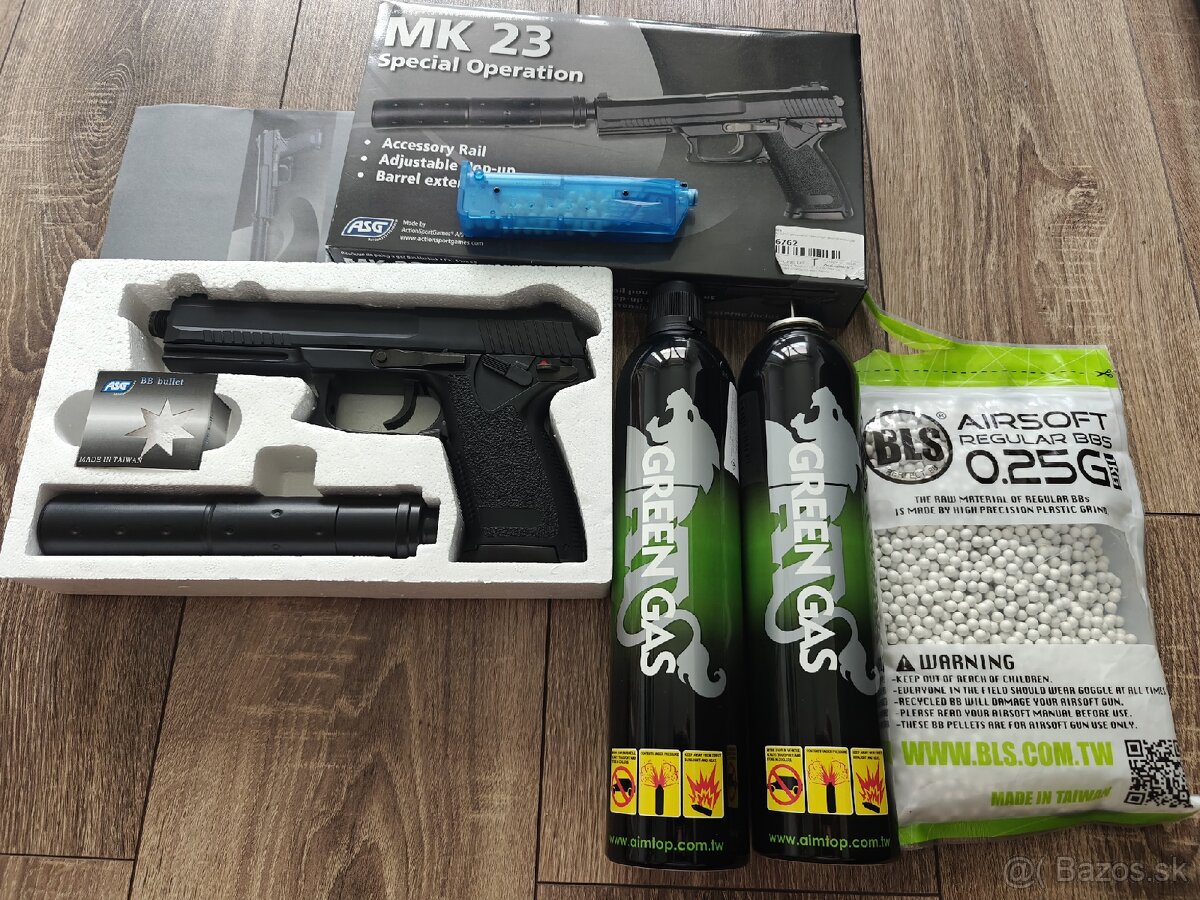 Airsoft pistol mk23 ASG