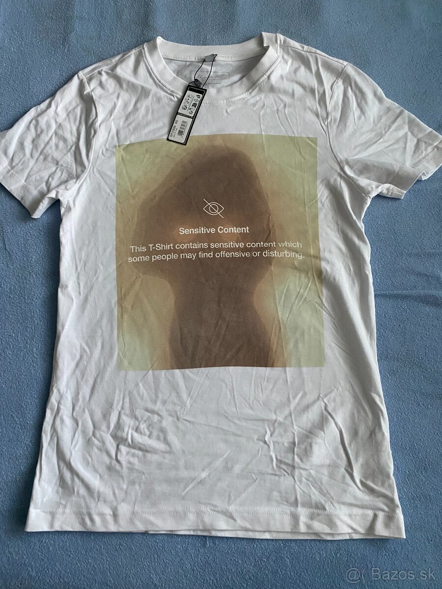 Tričko Sensitive Content, nové, veľkosť XS
