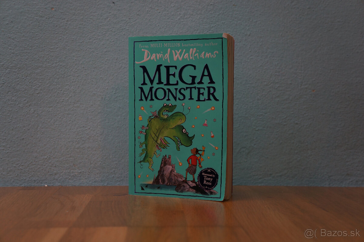 David Walliams po anglicky - nezvyčajné knihy v top stave