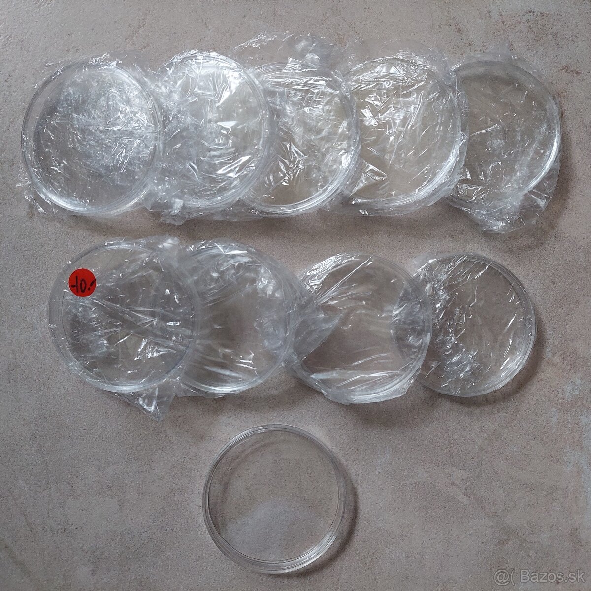 Obaly na mince / plakety - 70 mm