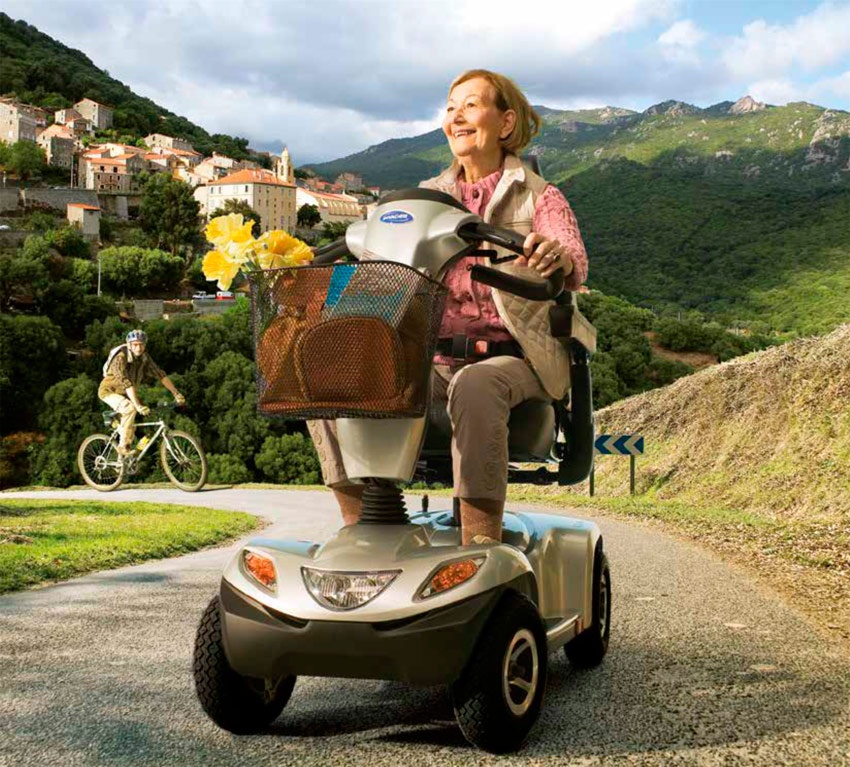 elektricky skúter pre ZTP seniorov Invacare