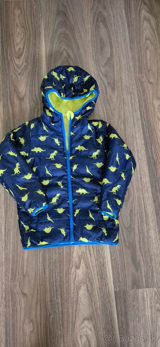 Obojstranná prešívaná prechodná bunda BONPRIX, veľ. 116-122