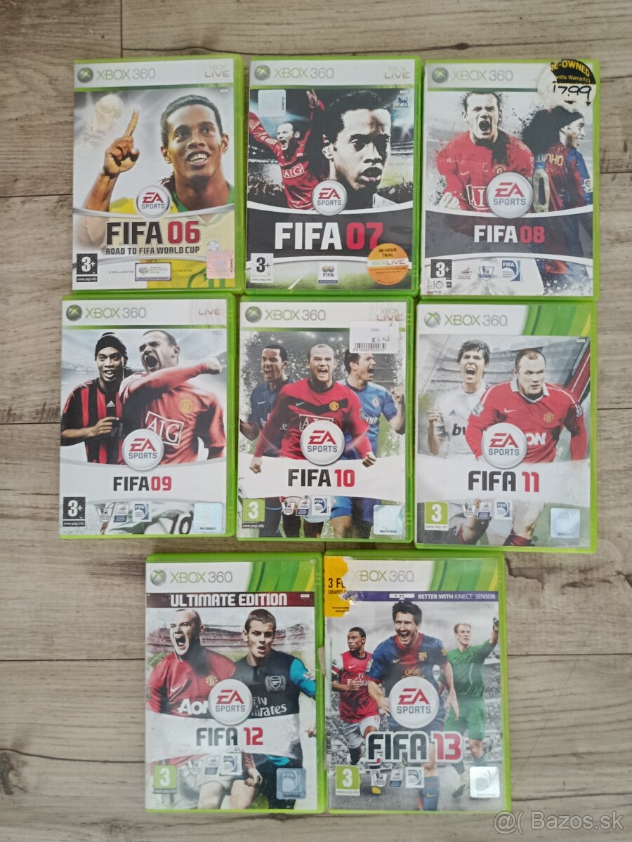Xbox 360 hry FIFA