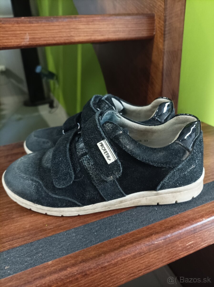 Čierne topánky Protetika c. 33