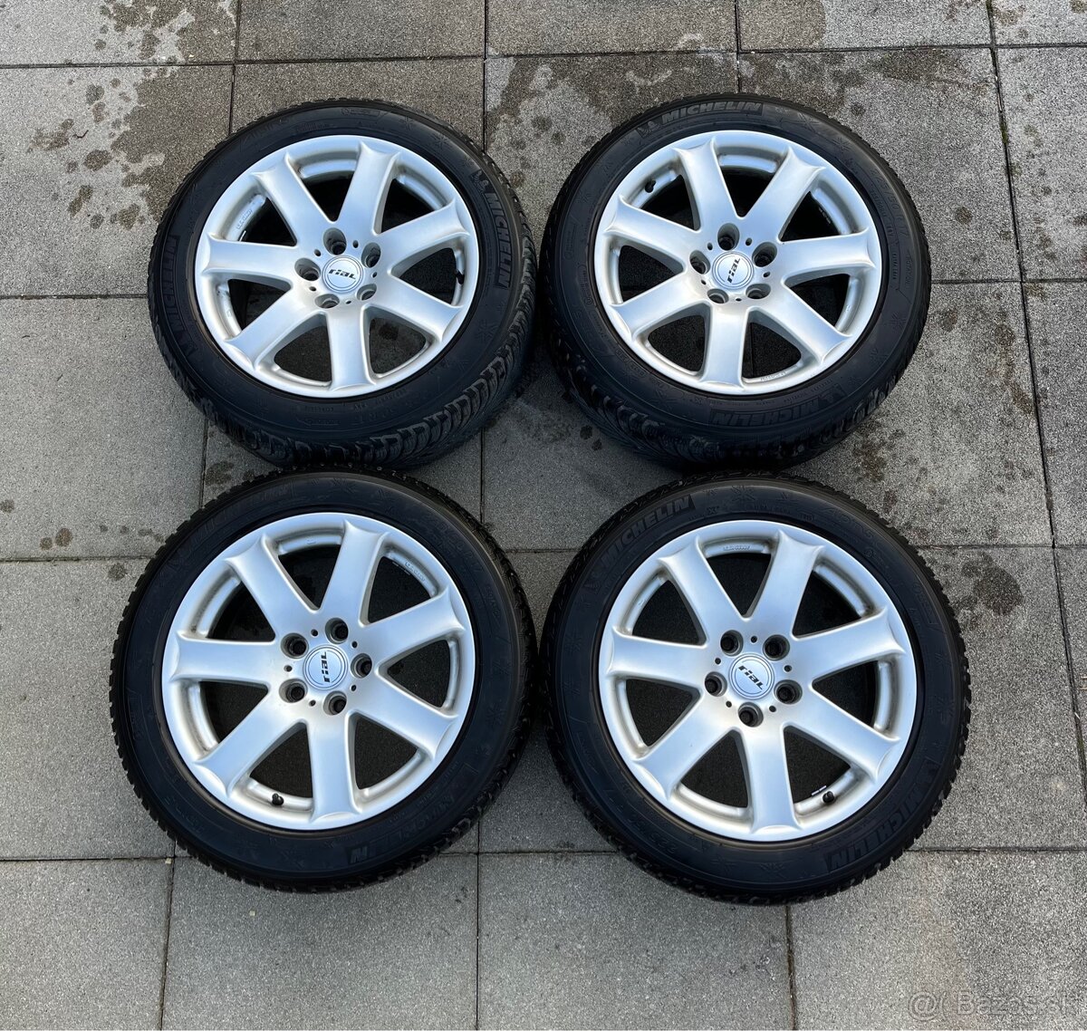 Disky Rial R17 5x120 – Zimné Michelin pneu