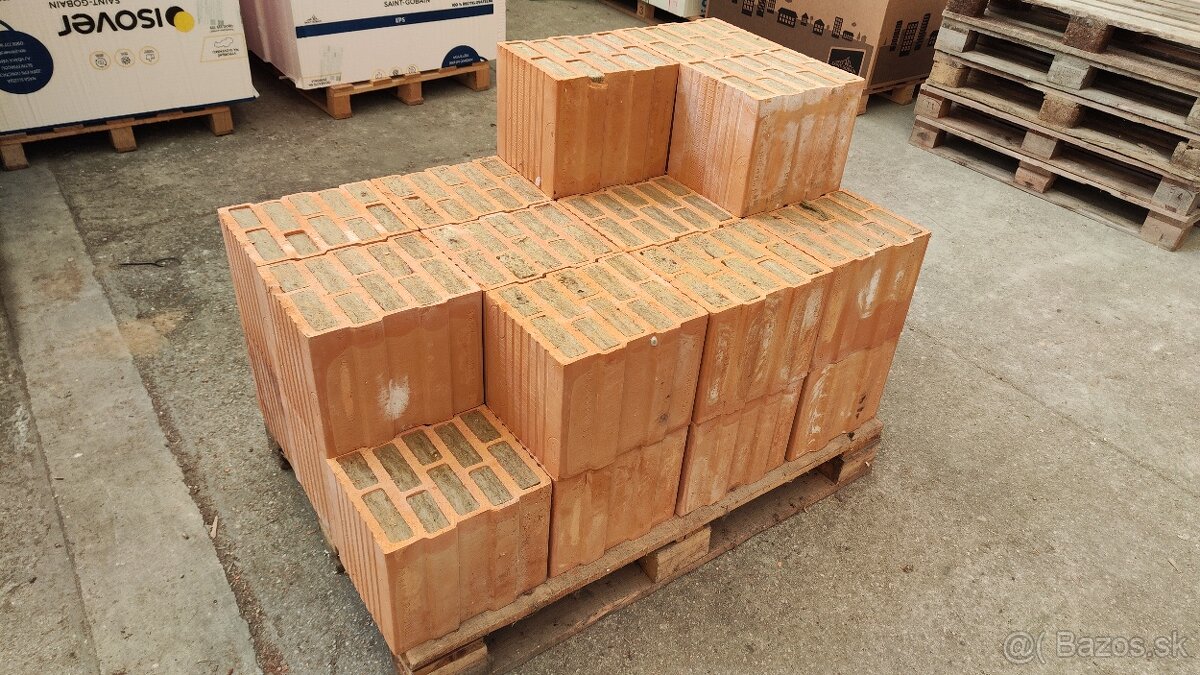 Predám tehlu Porotherm 30T Profi