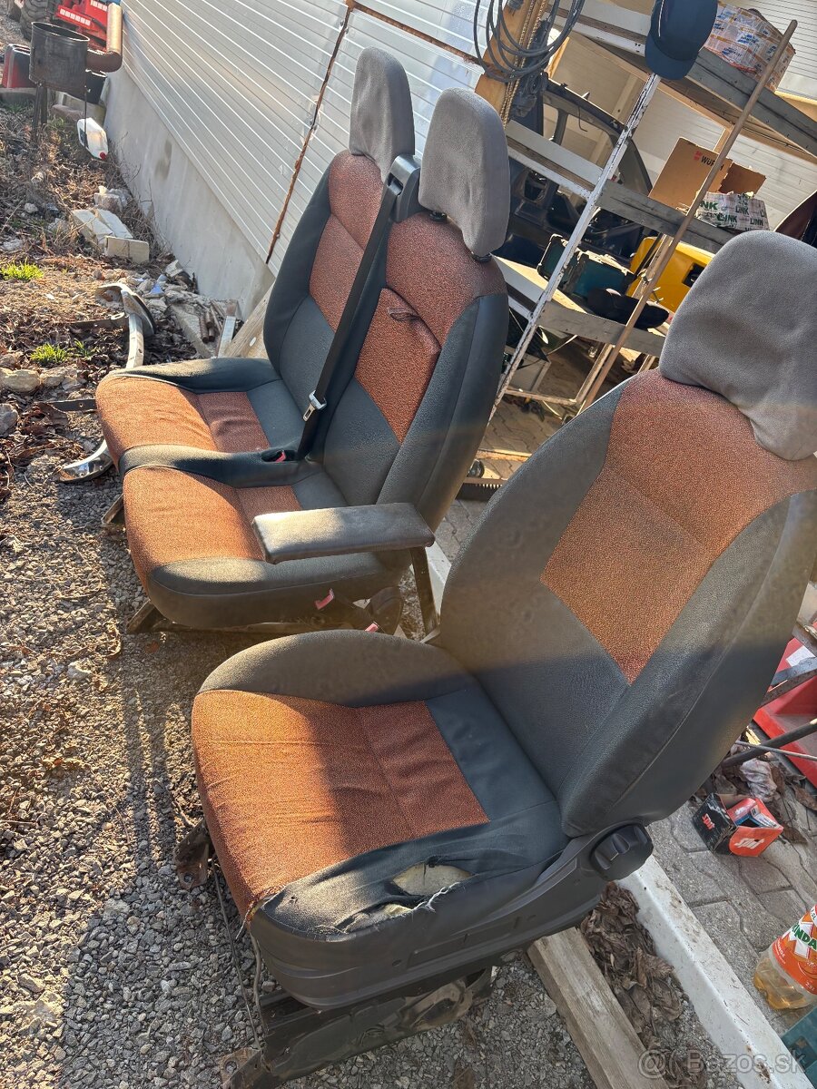 Sedačky Jumper, Ducato, Boxer