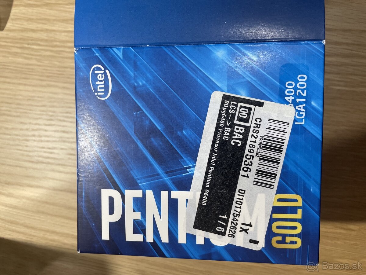 Intel pentium G6400