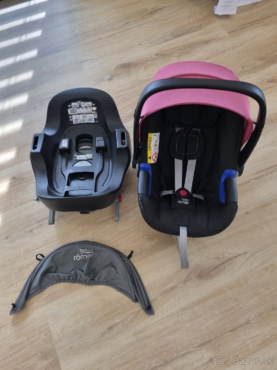 ISOFIX Britax Römer Baby Safe i-size vajíčko + základ