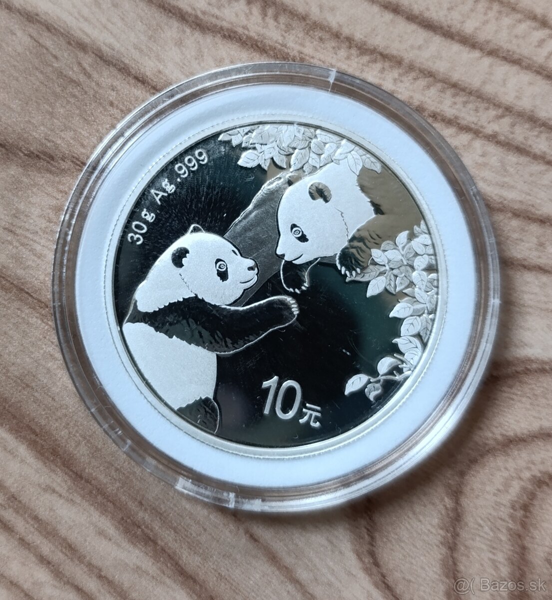Panda 2023 Čína 30g Ag