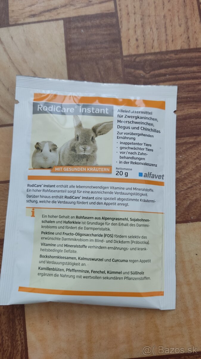 Príslušenstvo pre kralika