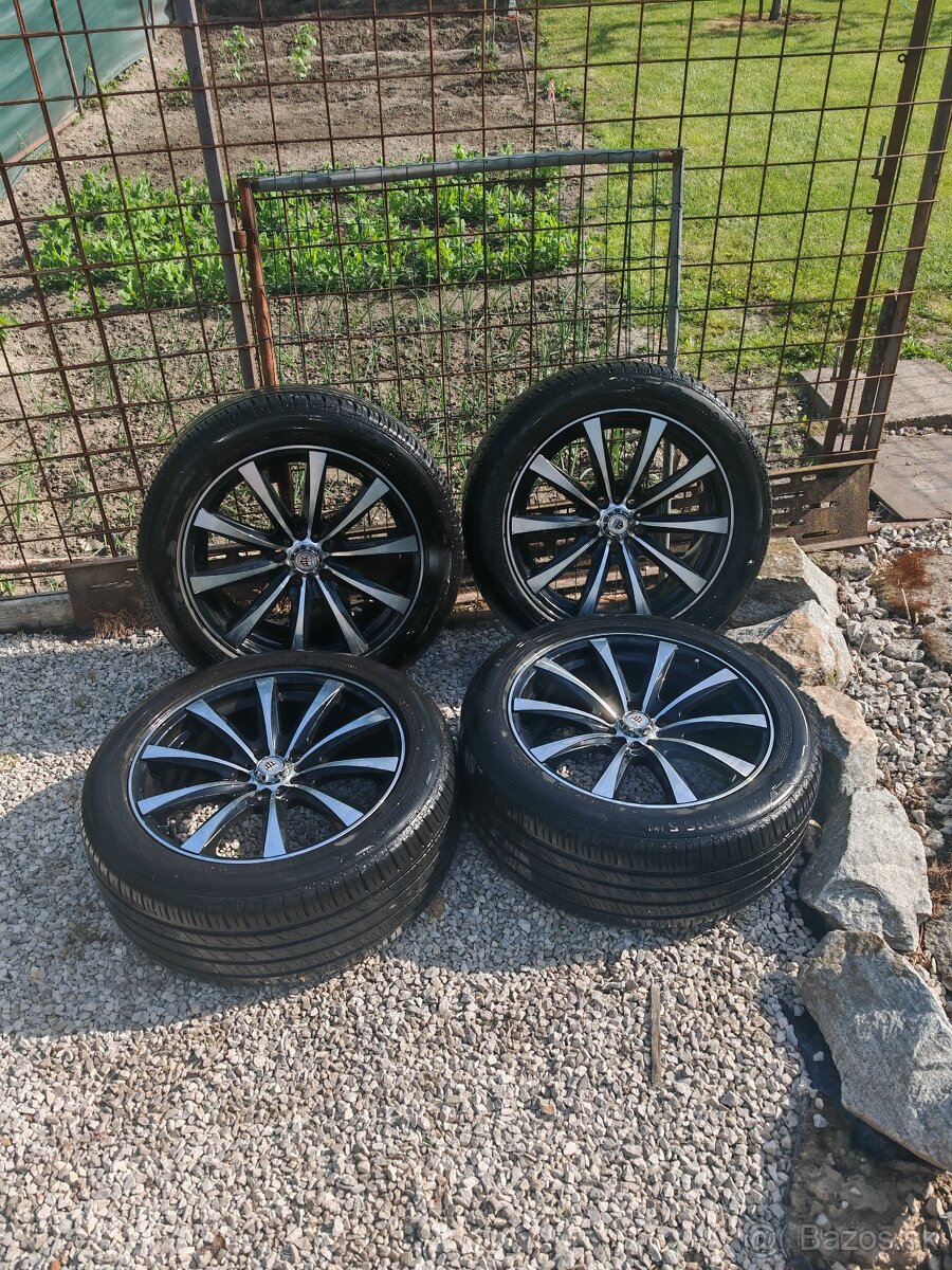 Alu disky 5x108, R17, komplety