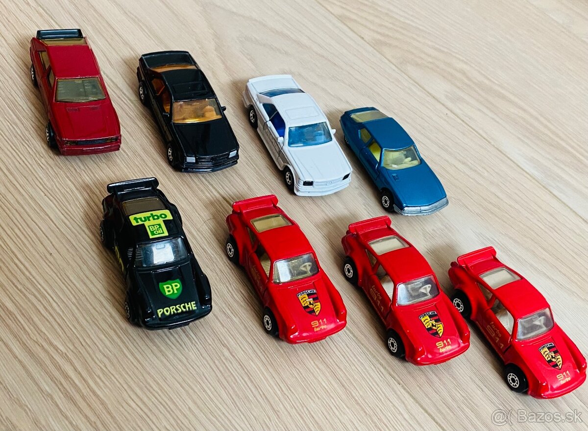 Staršie Matchbox autíčka