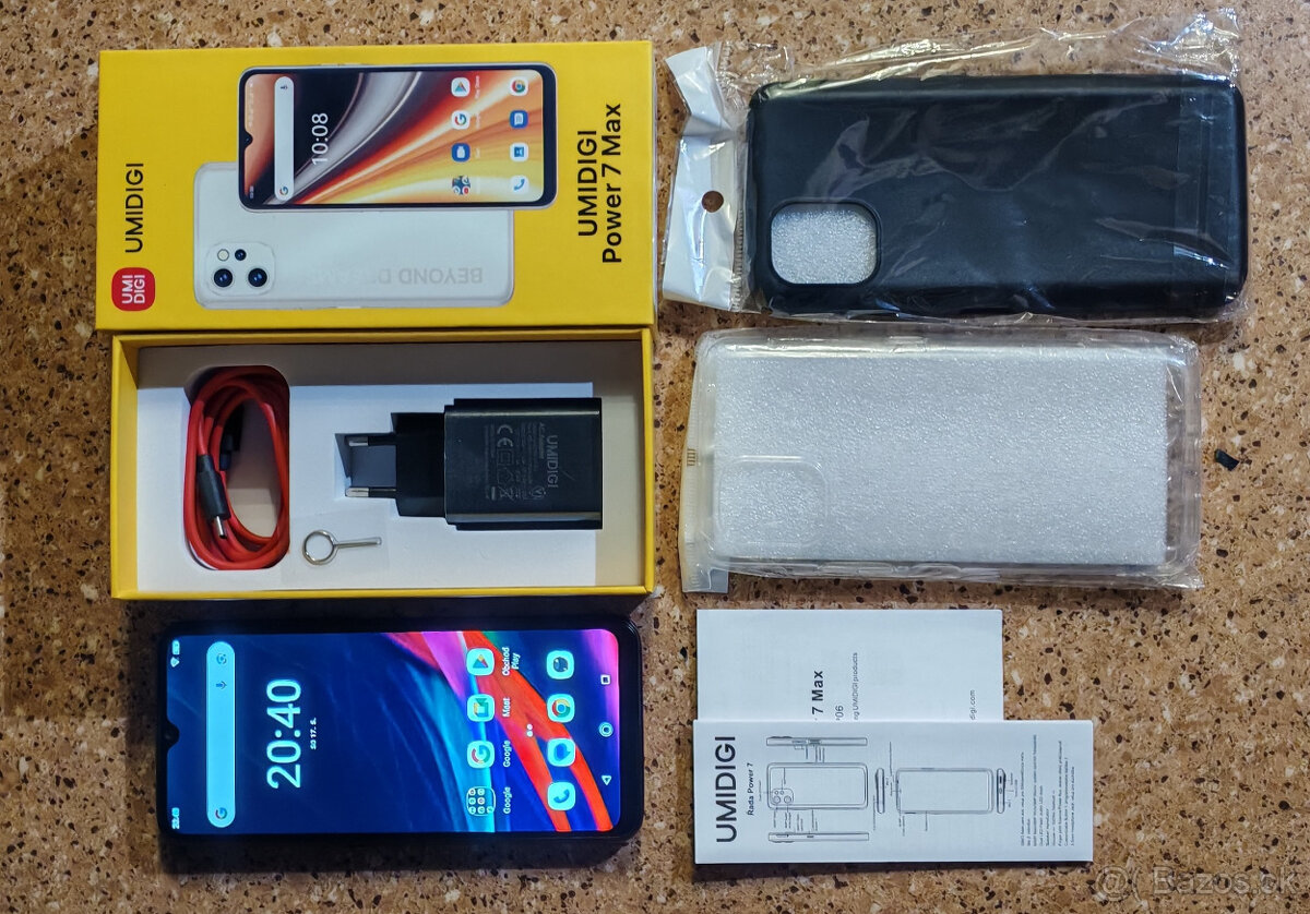 Umidigi Power 7 Max - 10000mAh bateria