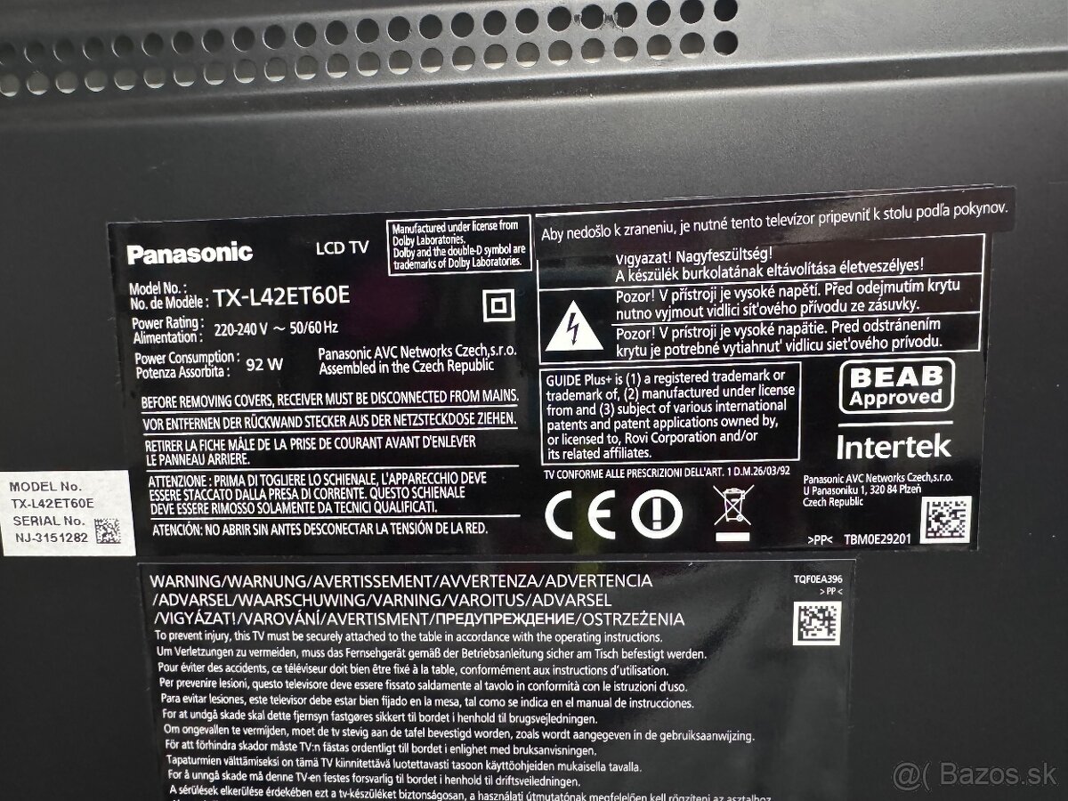 TV Panasonic