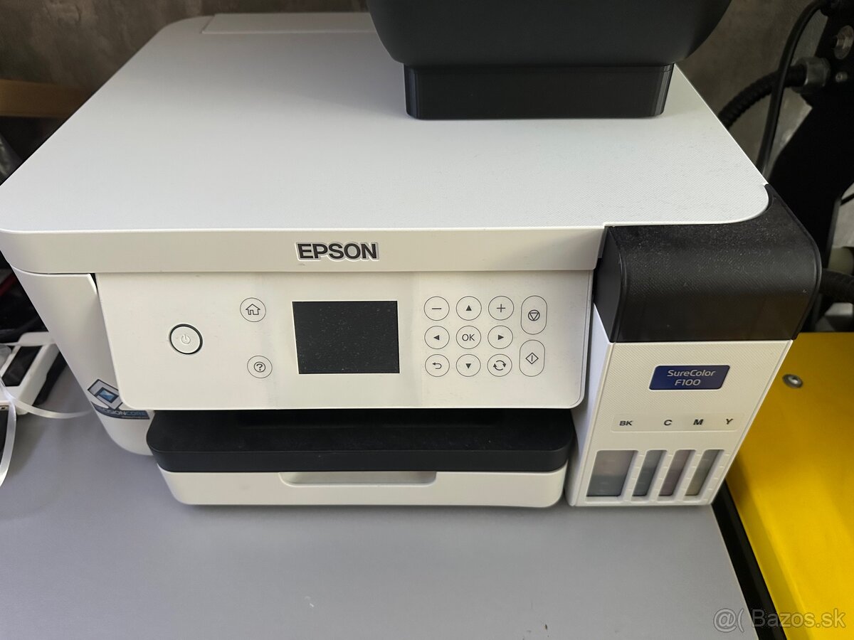 Sublimacna tlaciaren epson fc f100 + atramenty