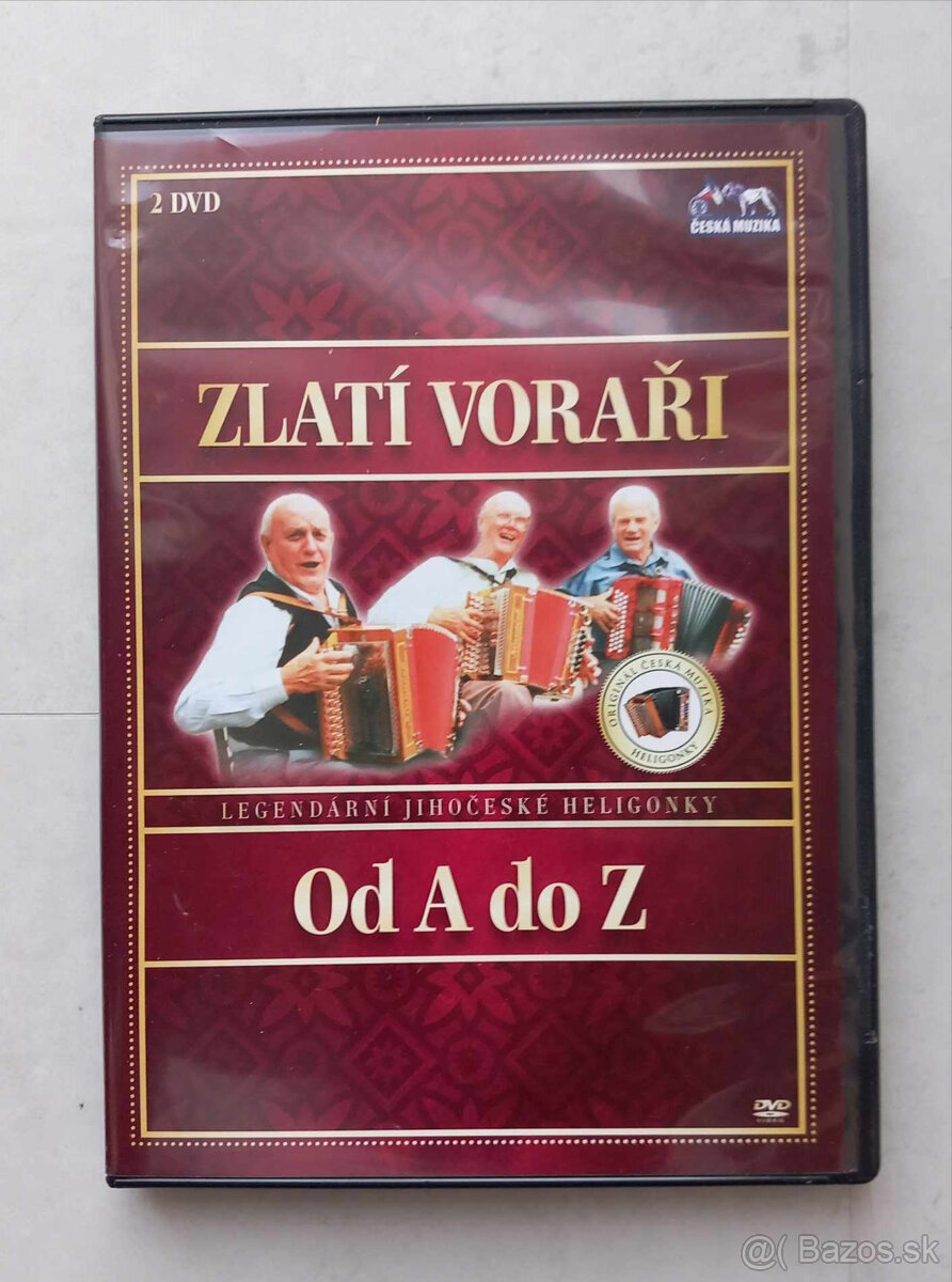 Zlatí Voraři - Od A do Z (2DVD) Nové