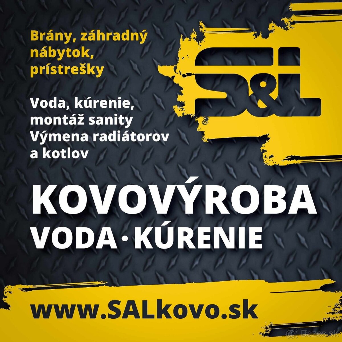 Kovovýroba, voda, kurenie