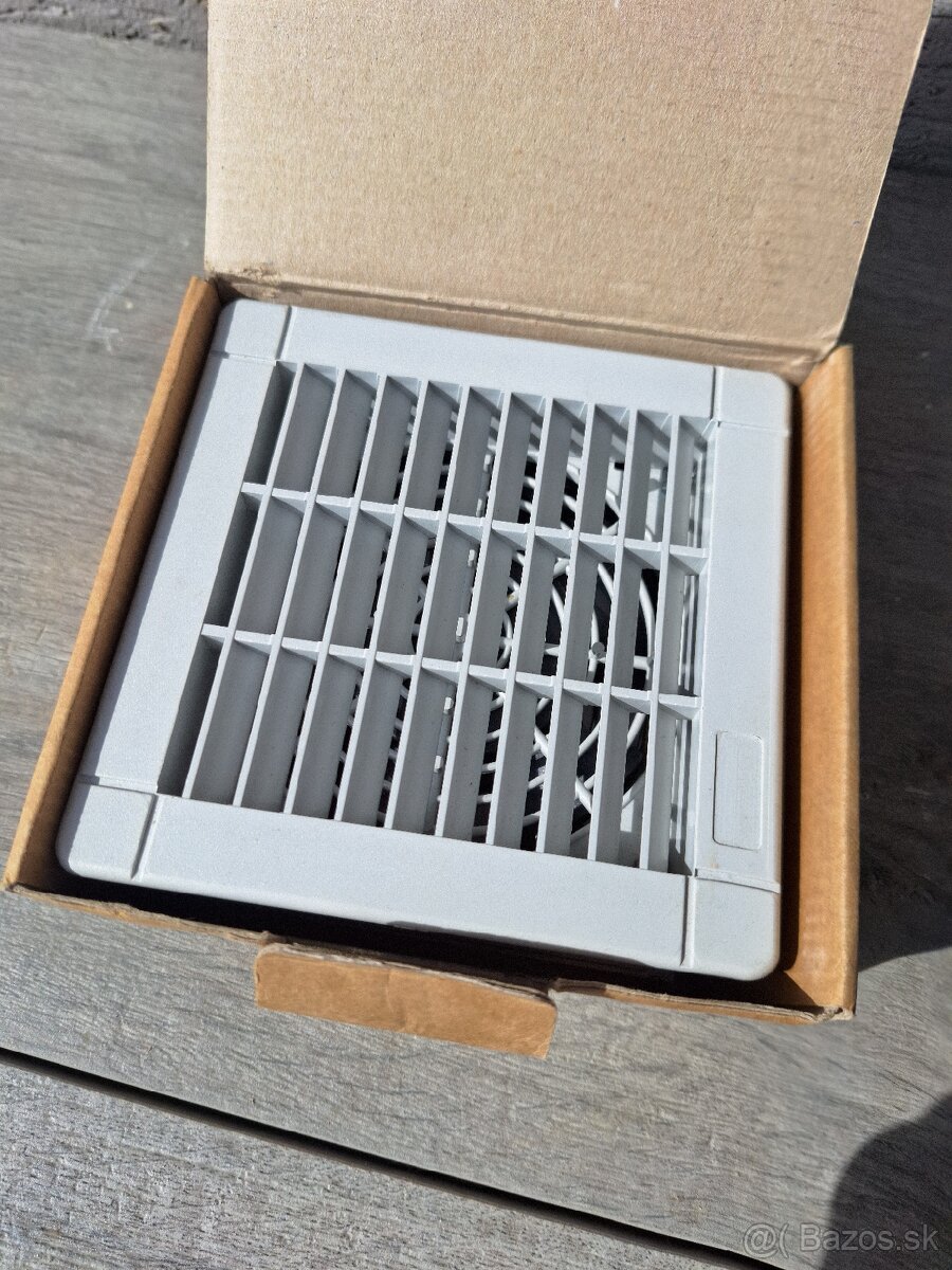 Nový filter ventilátor.