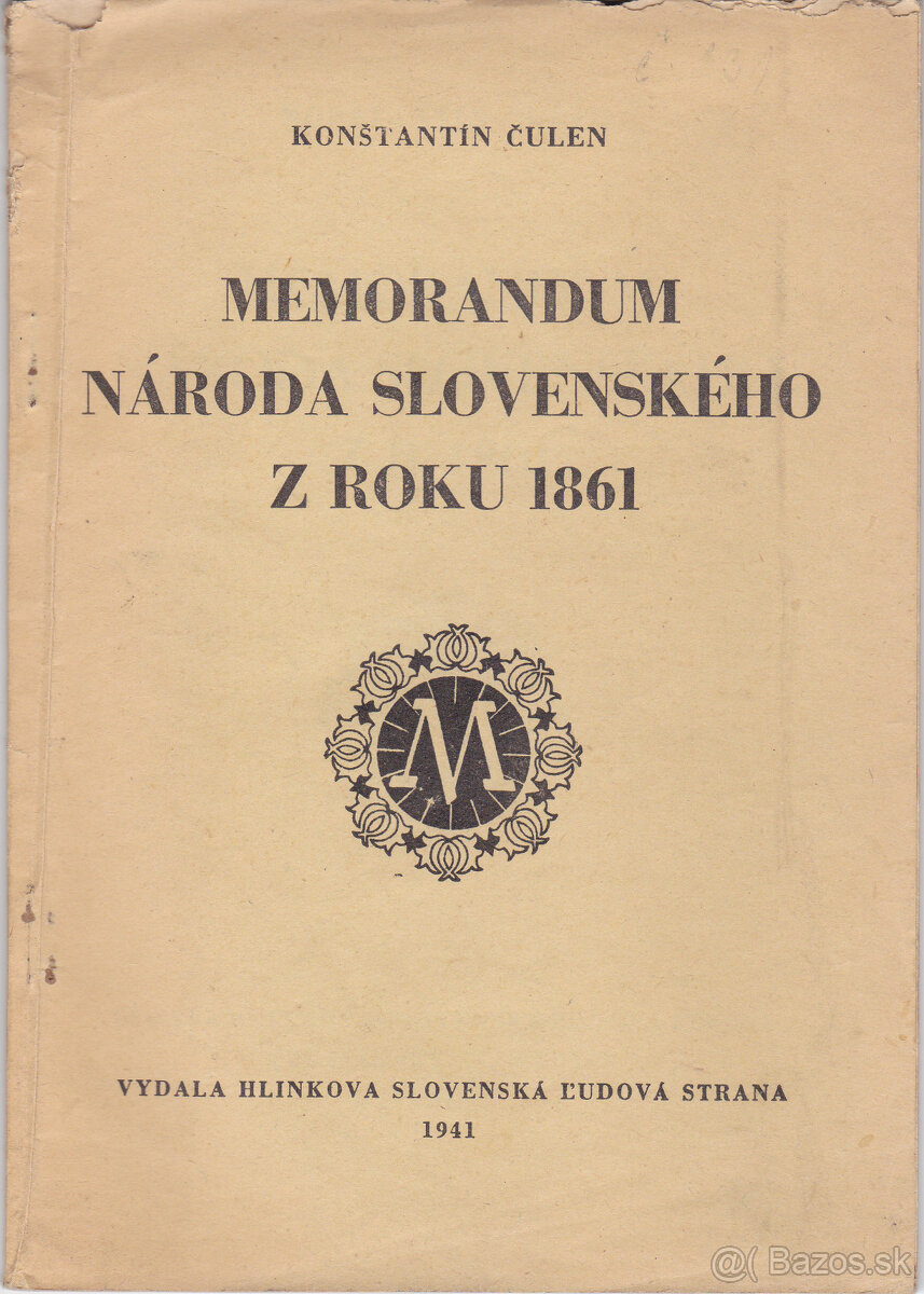 Memorandum naroda slovenskeho z roku 1861