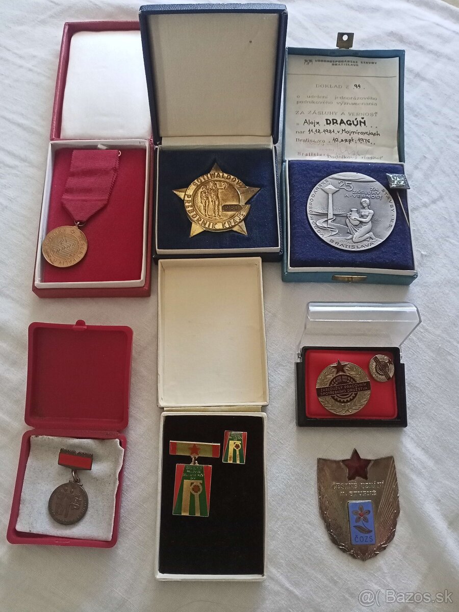 Staré vyznamenania