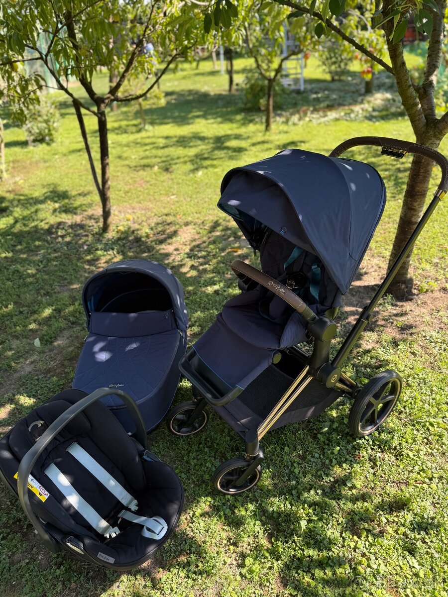 CYBEX PRIAM ROSEGOLD NAUTICAL BLUE