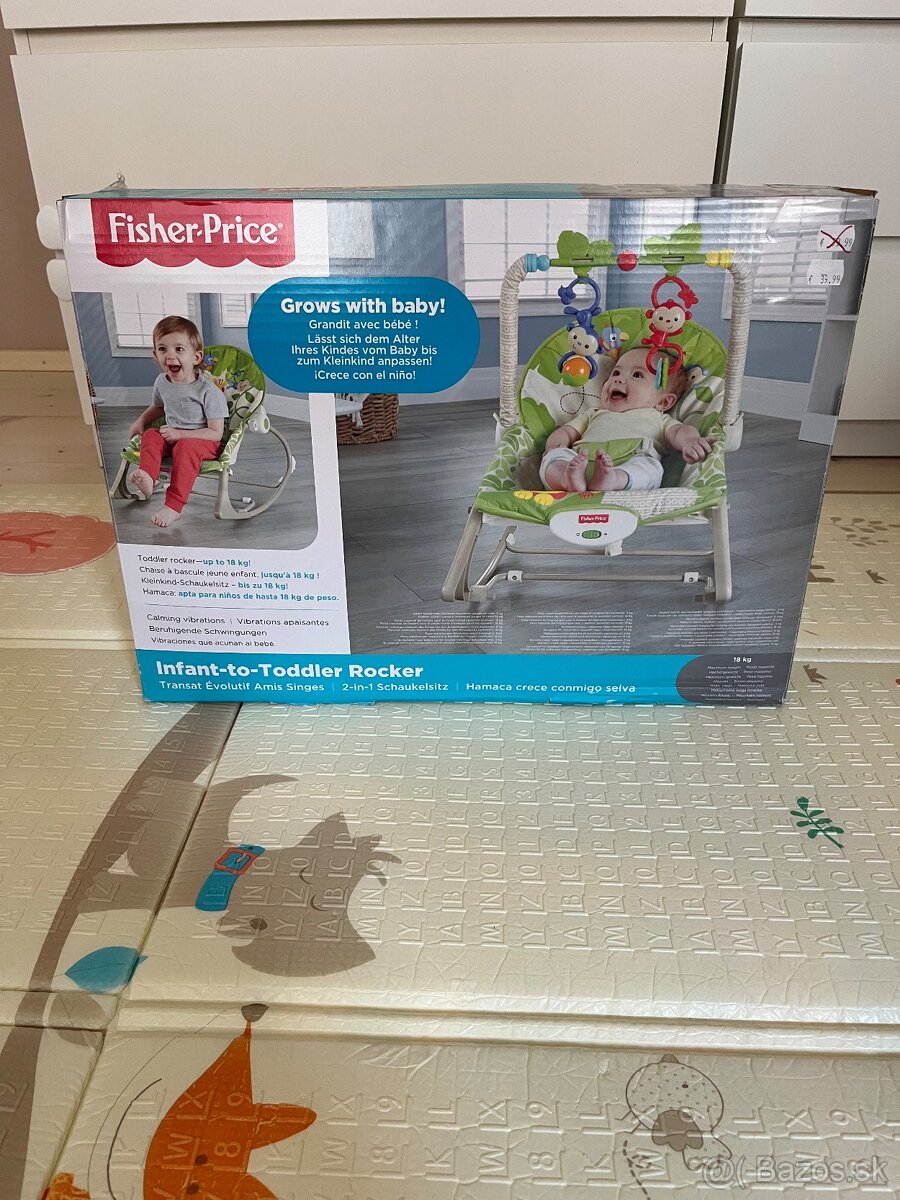 Lehátko/kresielko Fisher Price