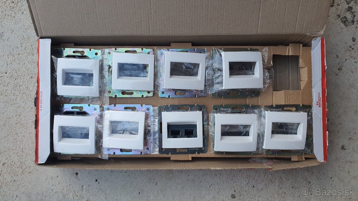 Predam VALENA 2XRJ45 UTP KAT5E BIELA - 774239