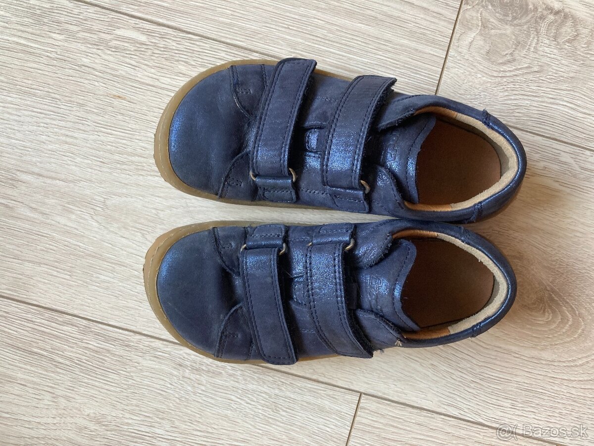 Detské topánky, Barefoot tenisky Froddo - Base tmavě modré