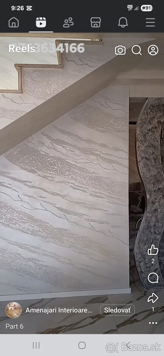 Benatske dekoračné omietky