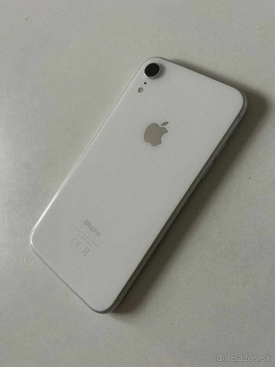Iphone XR 64GB white - 100% batéria