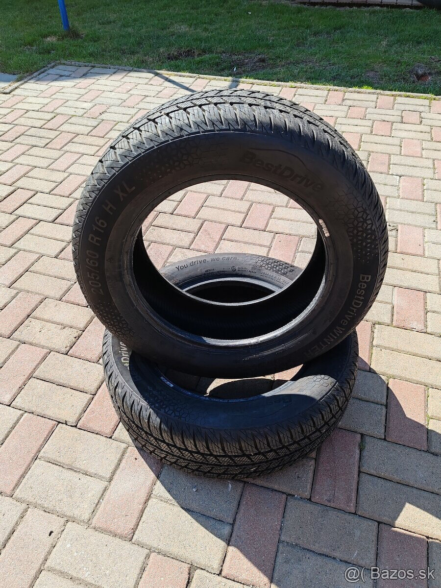 205/60r16 zimne