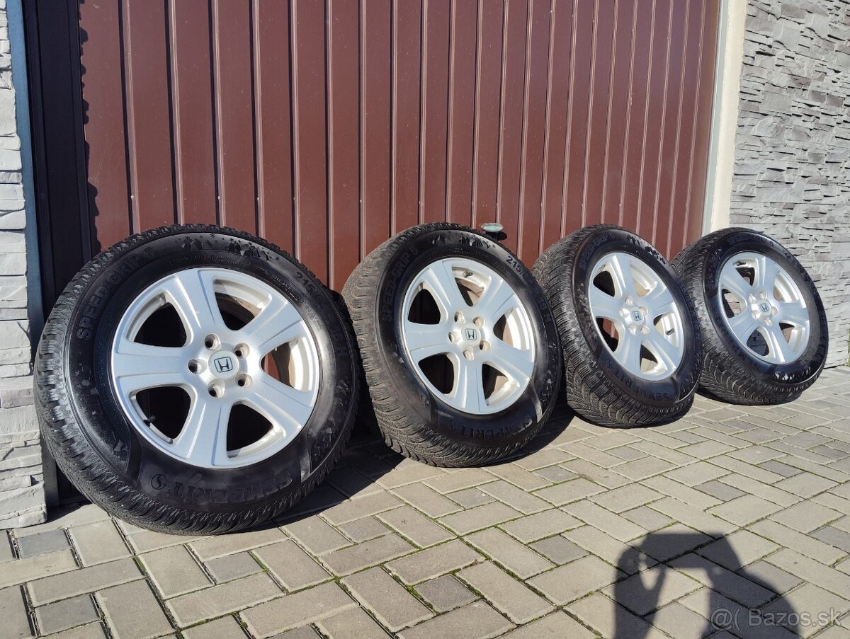 Zimná sada 5x114,3 + pneumatiky 215/65R16