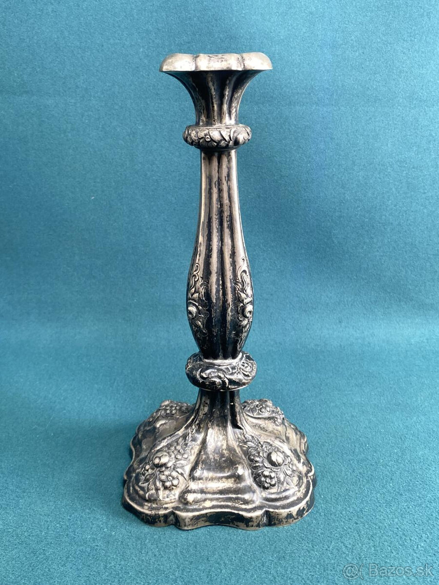 Strieborný svietnik ag 800