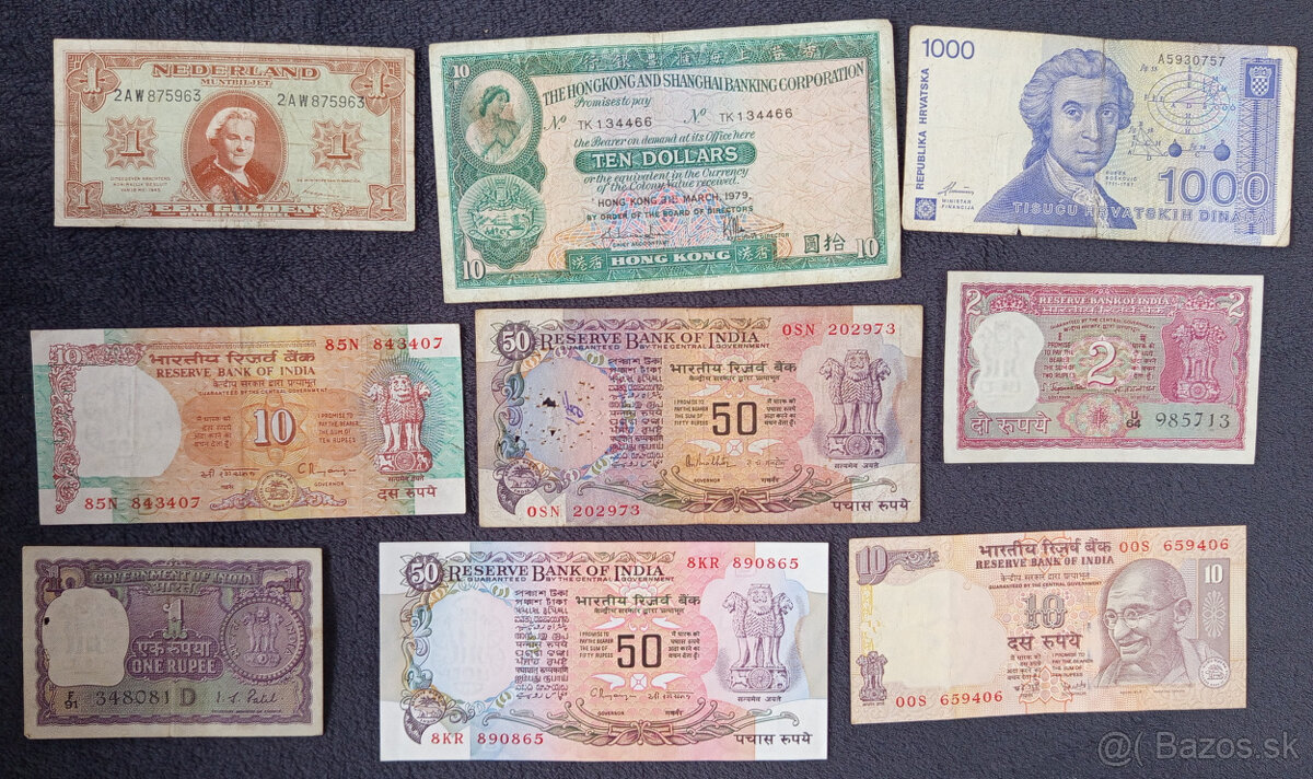 Bankovky z obehu svet 2
